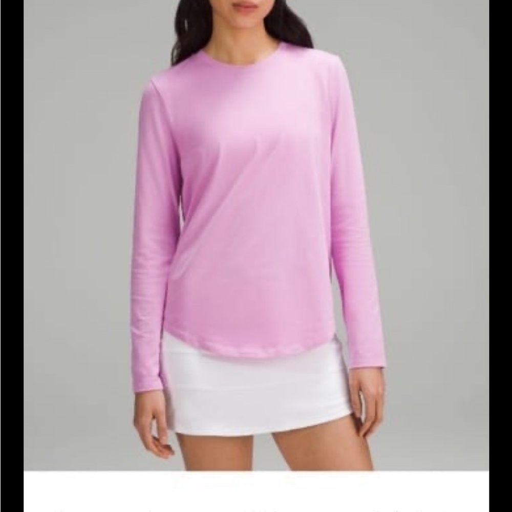 NWT lululemon athletica Dahlia Mauve Love Long Sleeve